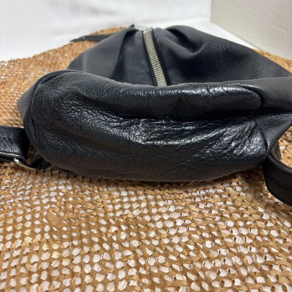 Aimee Kestenberg Tamitha Backpack | Black Leather-Silver Hardware | Retail $228 - Picture 5 of 10